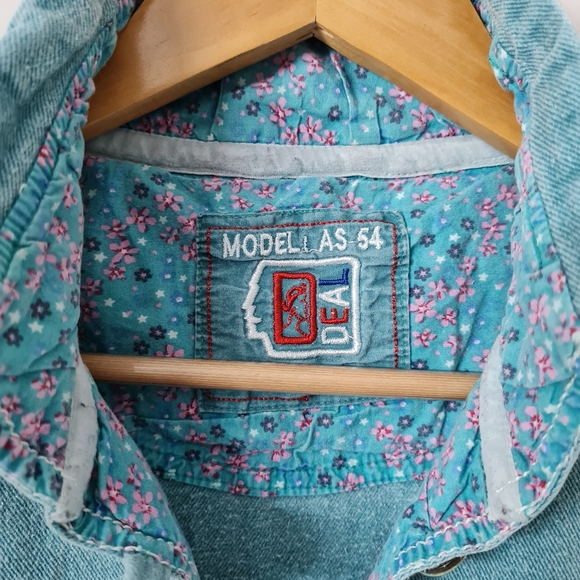 Denim shirt top - Picture 6 of 11